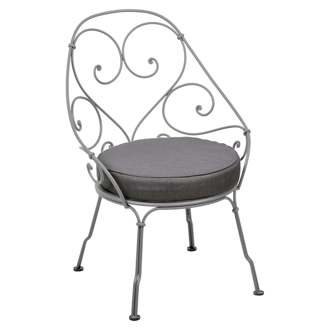 1900 CABRIOLET ARMCHAIR with GRAPHITE GREY CUSHION