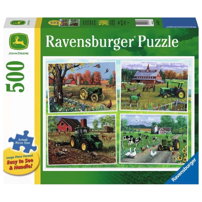 500 pc Puzzle XL Format -  John Deere Classic