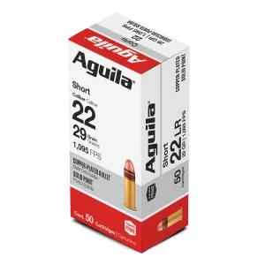 AGUILA 22 SHORT HV SP 29GR AMMUNITION (50/BOX)