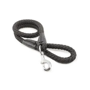 Ancol Nylon Super Rope Lead in Black 20mm x 1.07m