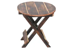 AR Handicrafts, Wooden Folding Table for Living Room Size-12 inch