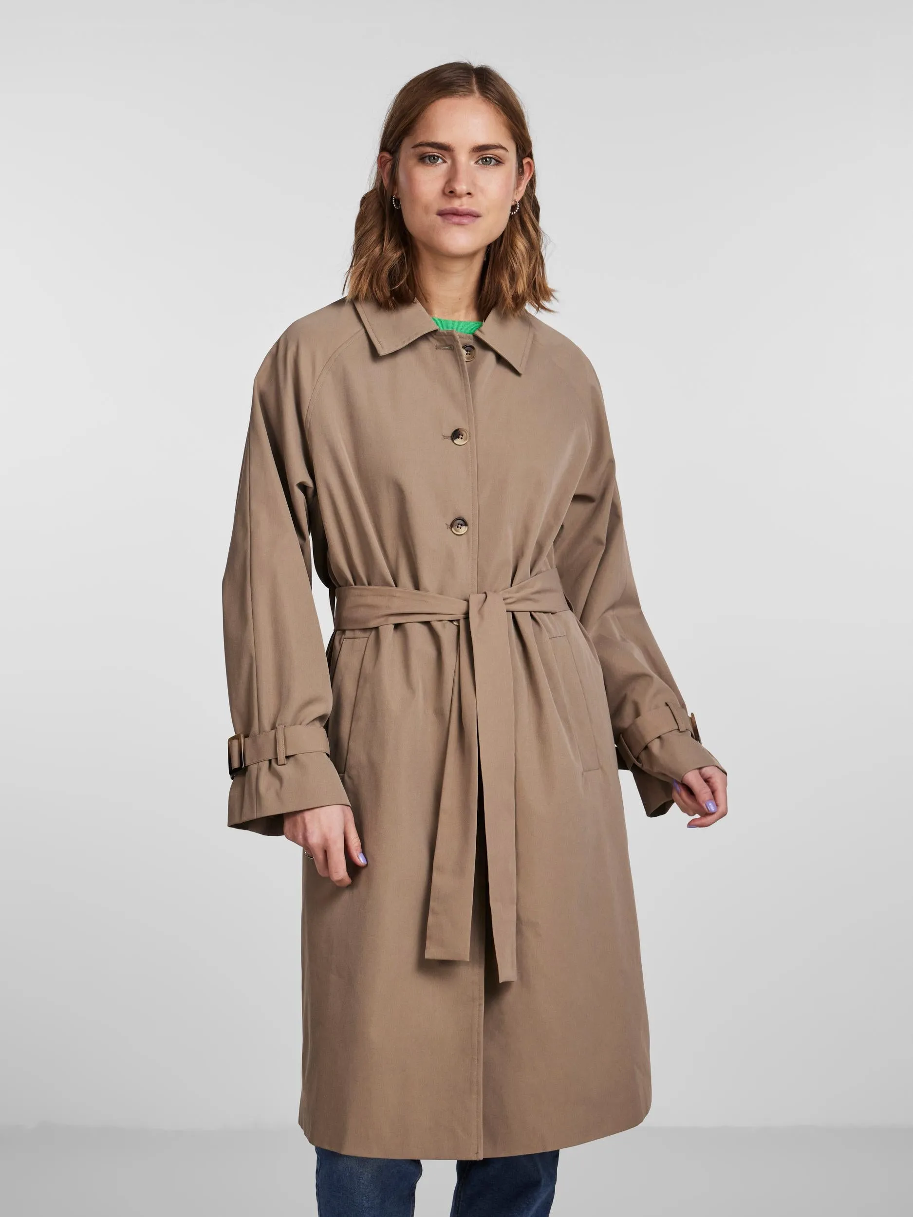 Bellen Trenchcoat - Greige