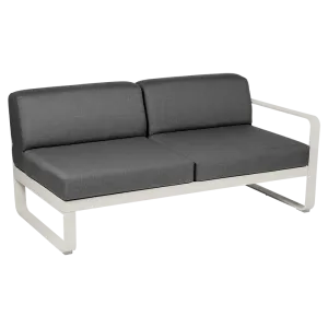 BELLEVIE 2-SEATER RIGHT MODULE-GRAPHITE GREY CUSHION