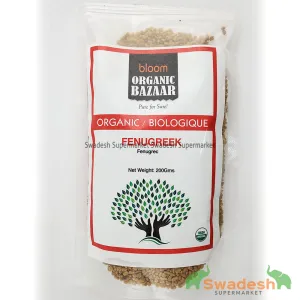 Bloom Organic Fenugreek 200g