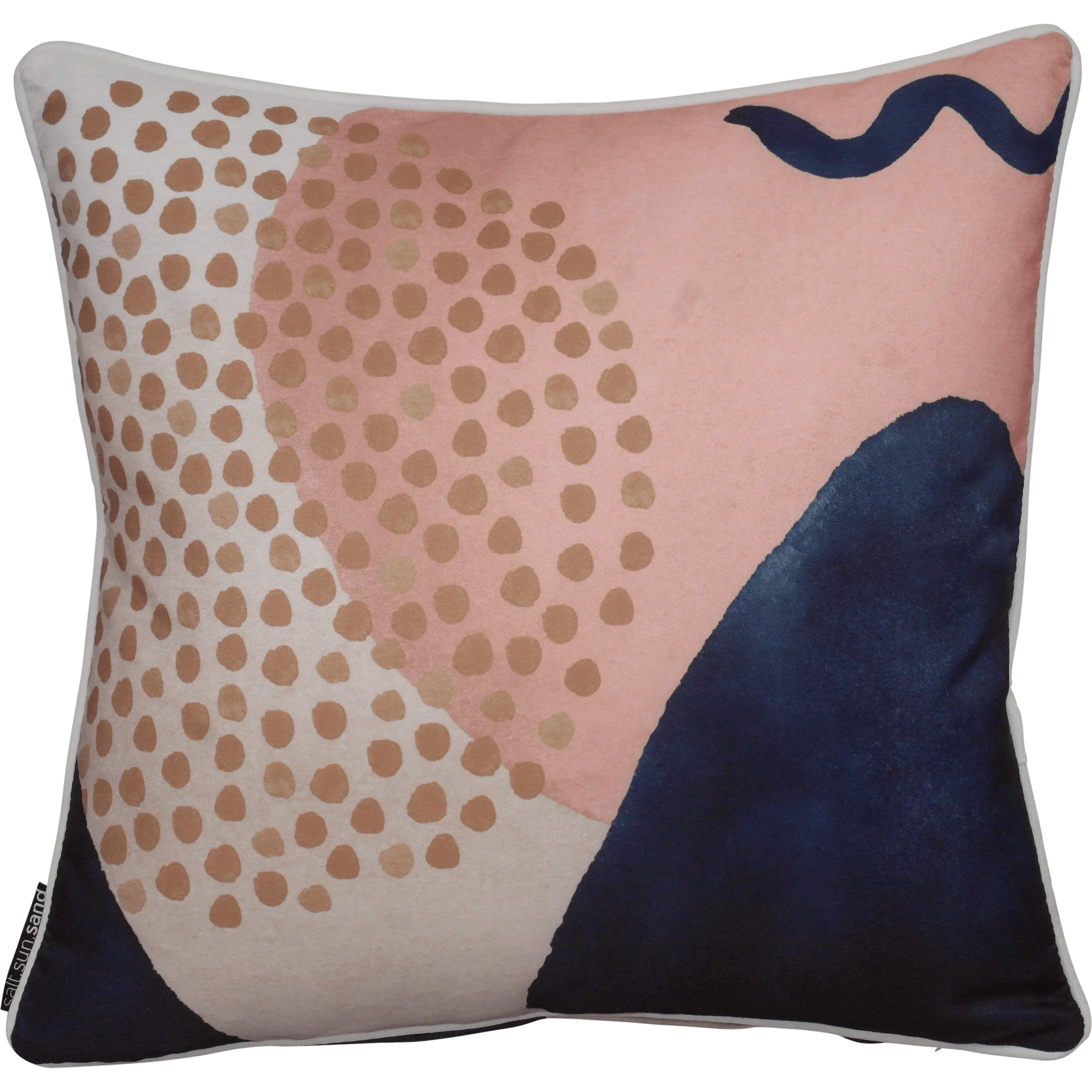 Bondi Canyons - 45 x 45 cm Piped Cushion