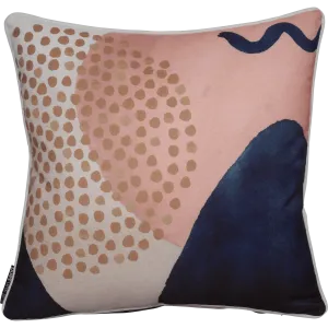 Bondi Canyons - 45 x 45 cm Piped Cushion