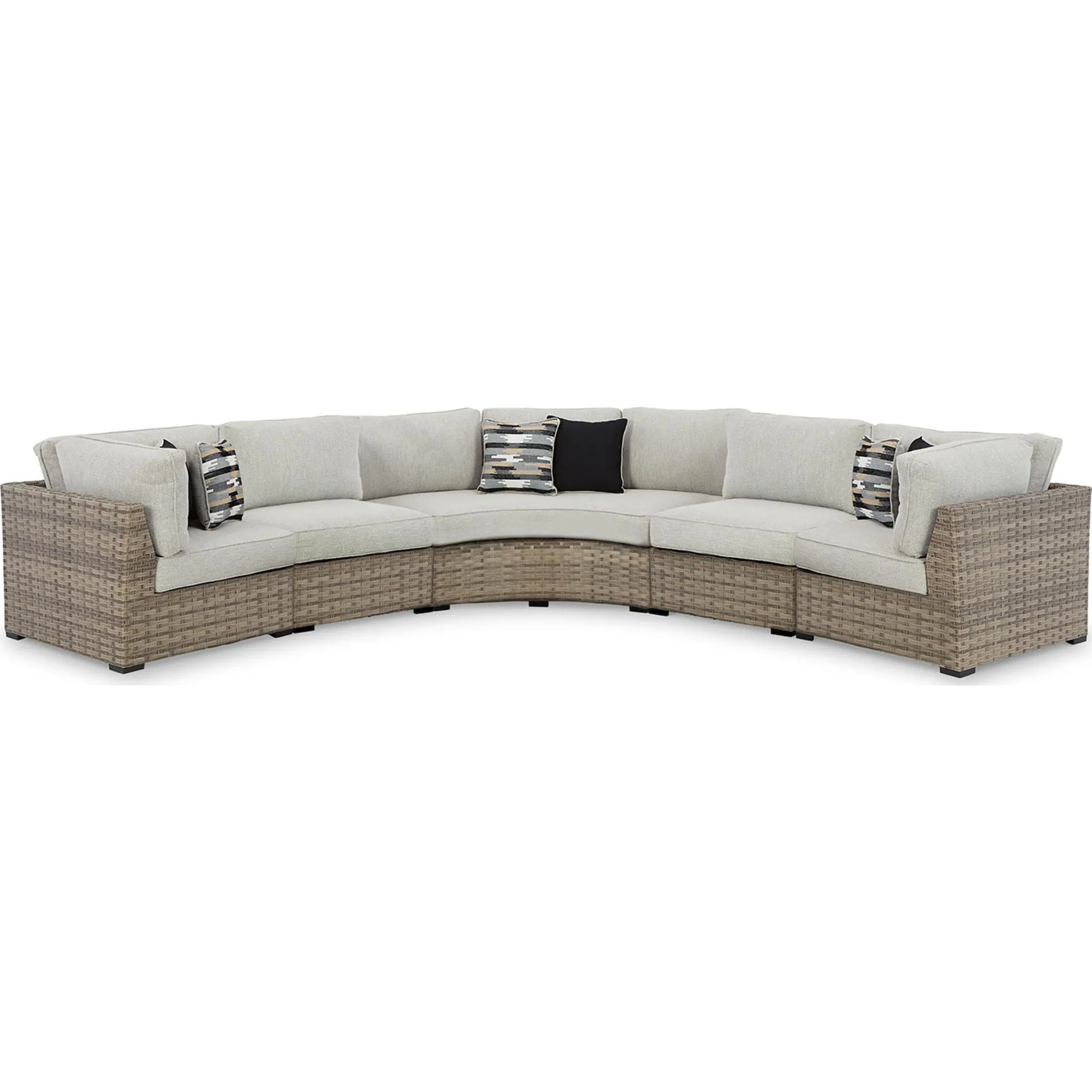 Calworth 5-Piece Outdoor Sectional