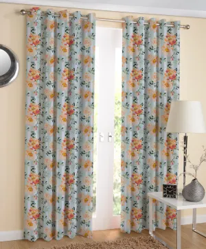 Cotton Stella Long 9ft Door Curtains Pack Of 2