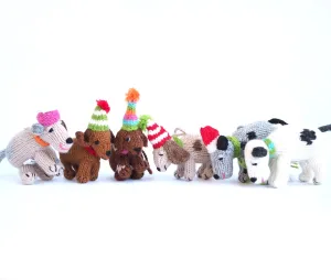 Dog Ornaments- Set Of 6