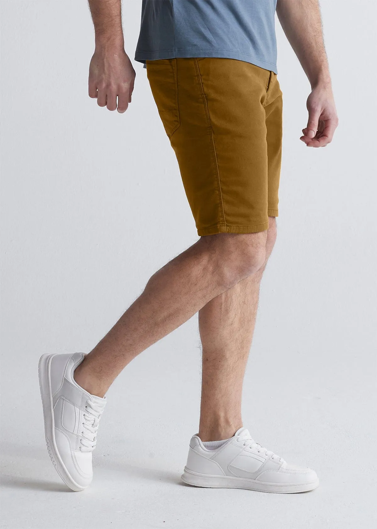 DU/ER SHORT NO SWEAT SLIM TOBACCO 10"