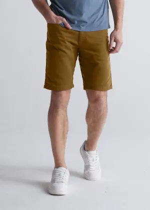 DU/ER SHORT NO SWEAT SLIM TOBACCO 10"