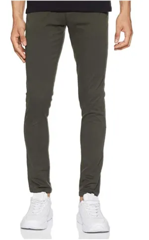 EASYBUY Men's Over Dyed Slim Casual Pants