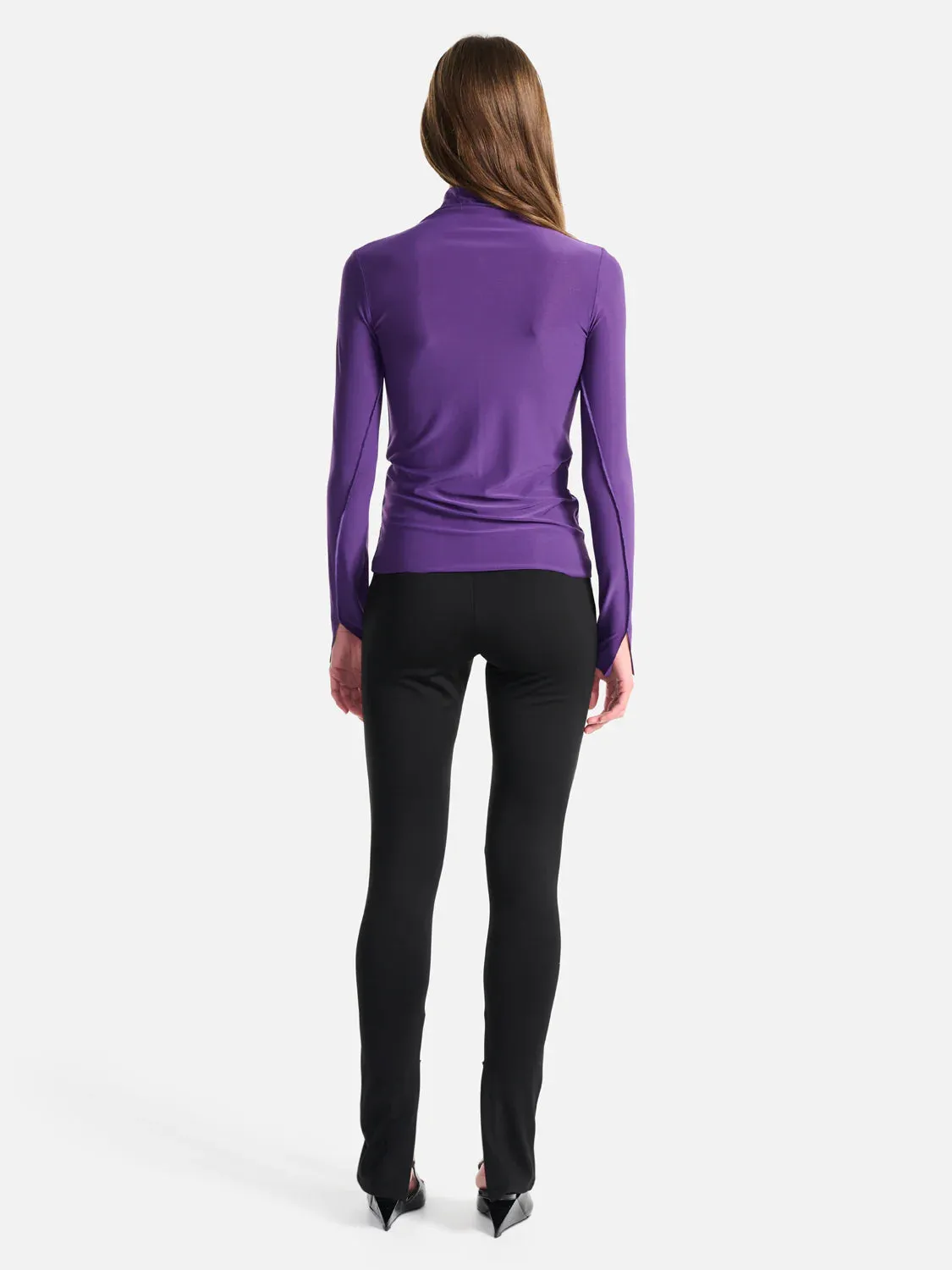 Ena Pelly | Freya Long Sleeve Top - Meadow Violet