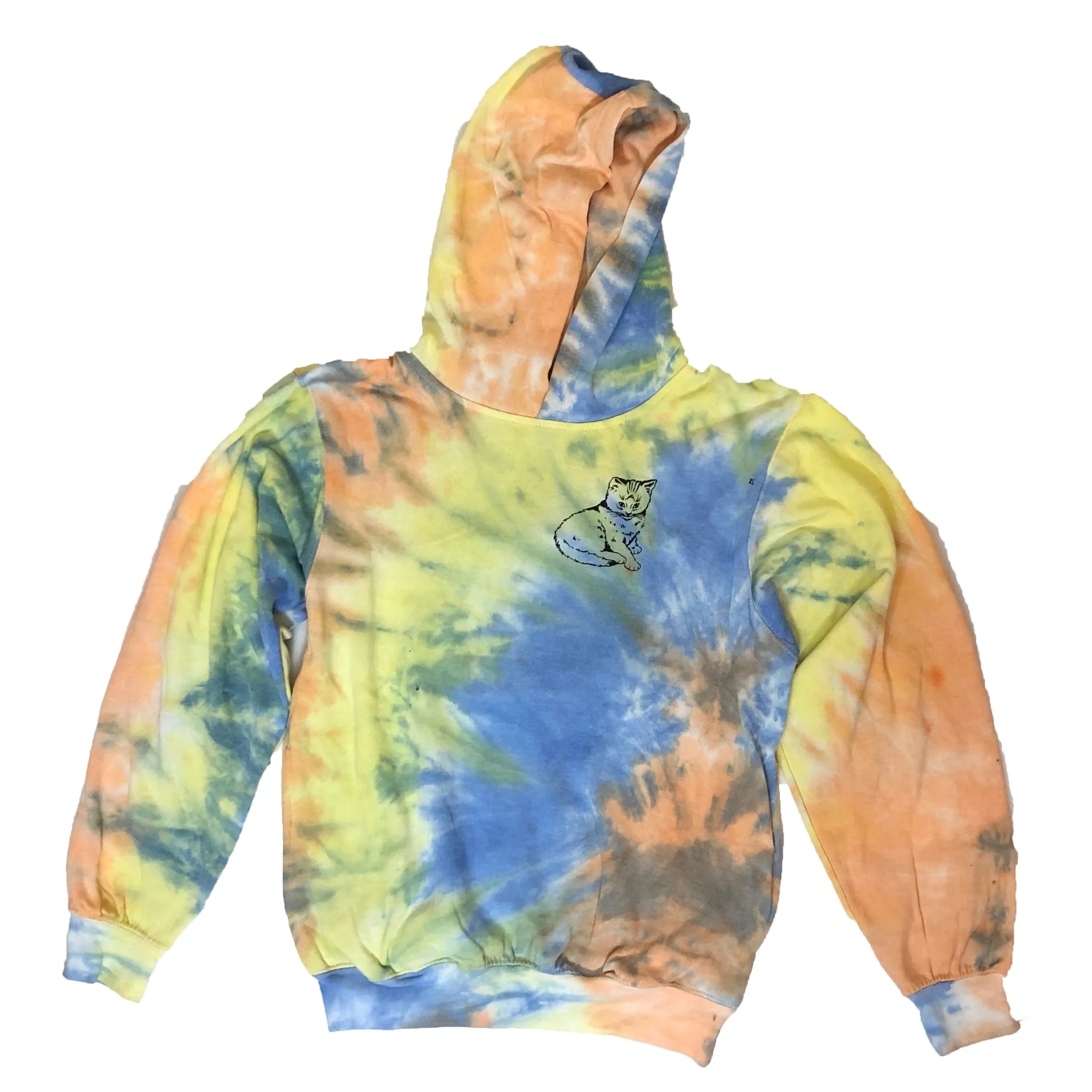 Focus Cat Hoodie- Baja Blast (Youth)