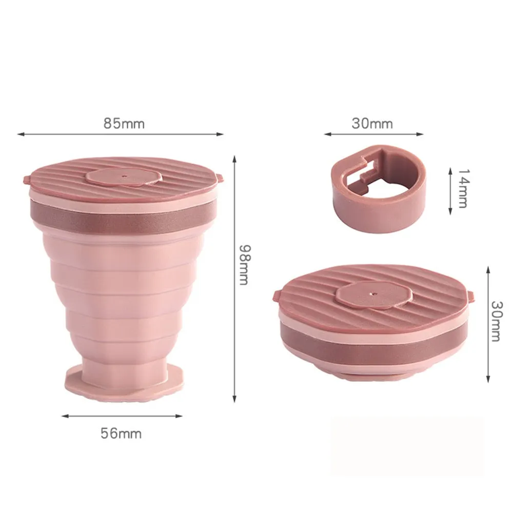 Folding Telescopic Silicone Mug