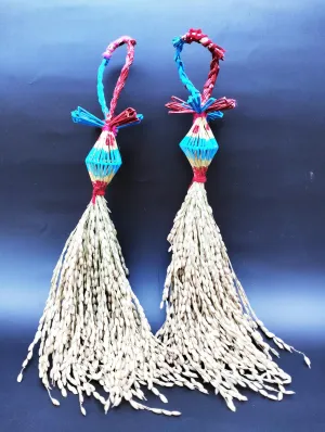 Handmade Paddy Rice Home Decoration Product laxmi Diwali Puja Toran (Rice)_BZ_P29