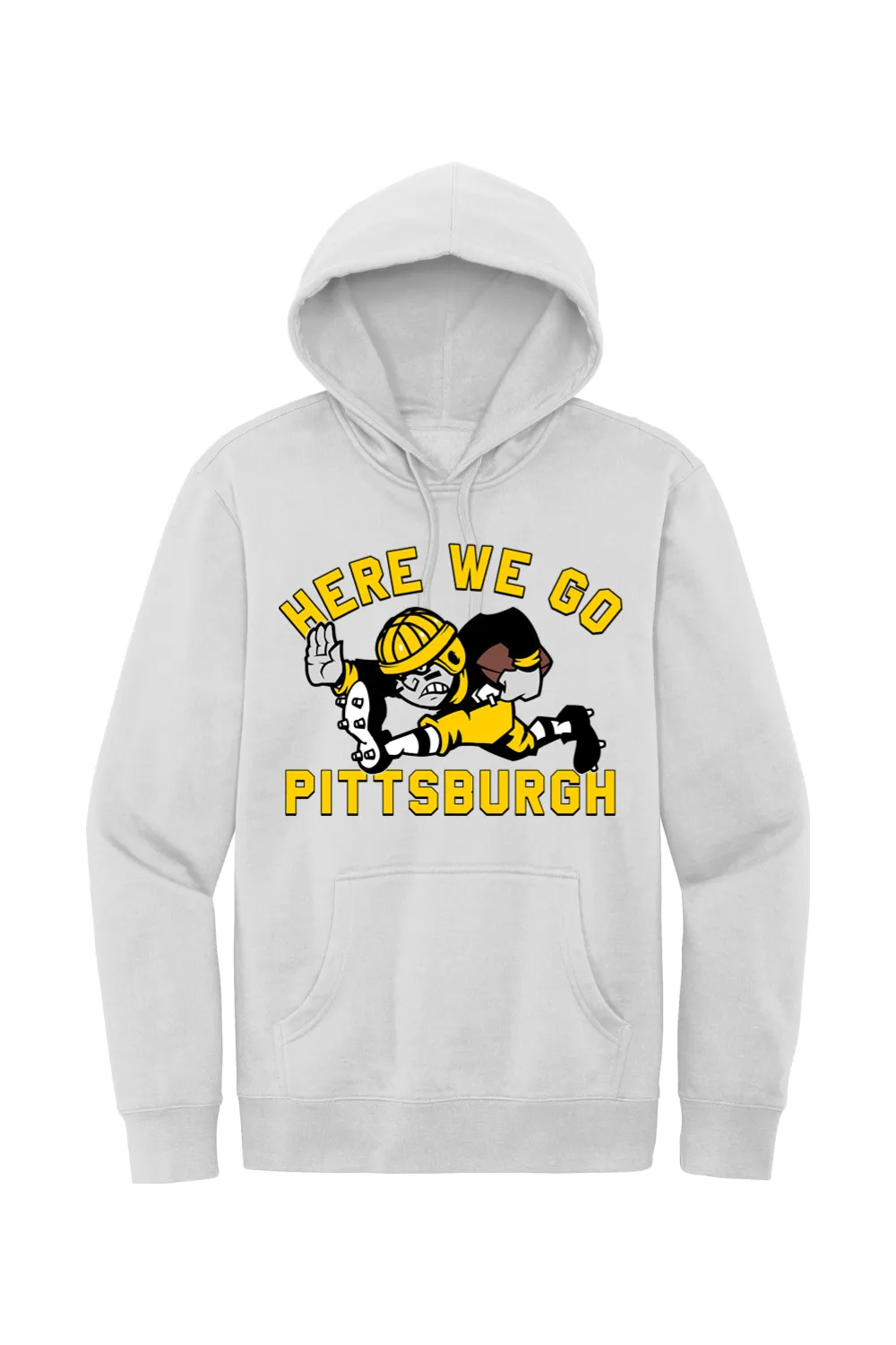 Here We Go Pittsburgh - Fleece Hoodie