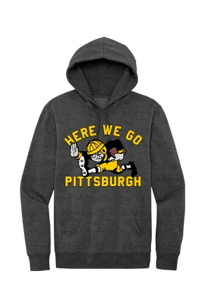 Here We Go Pittsburgh - Fleece Hoodie