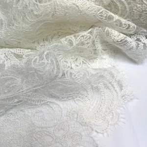 Julieta Ivory Fine Corded Lace