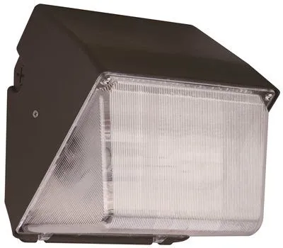 Monument Wall Pack High Pressure Sodium Aluminum Housing Polycarb Lens Bronze 70 Watt Lamp Included