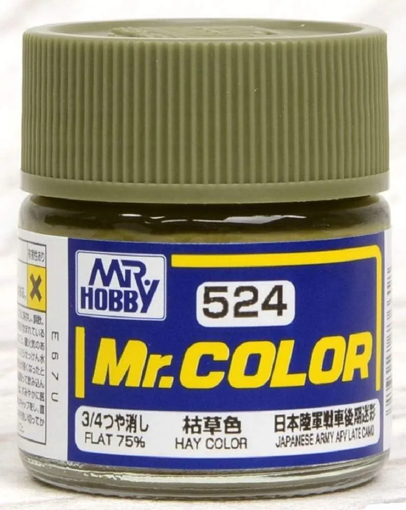 Mr. Hobby C524 Mr. Color Hay Color Lacquer Paint 10ml