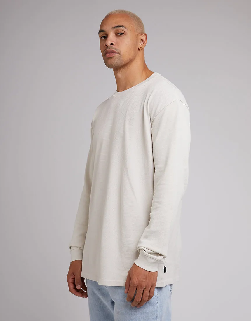 Pique Long Sleeve Bone