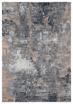 Project Error by Kavi PRE13 Blue/Beige Rug