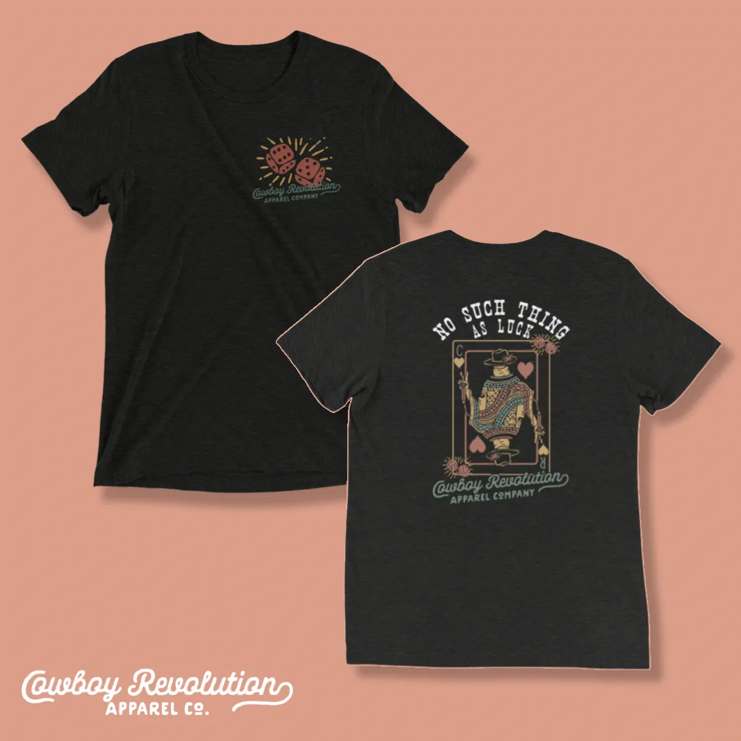 "No Luck" COWBOY REVOLUTION SHORT SLEEVE TEE