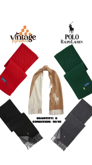 Ralph Lauren Scarves - 8 Pcs.