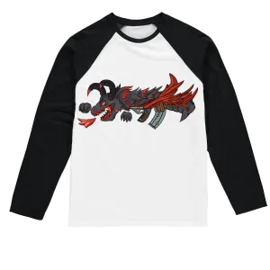 RedDragonGun Sublimation Baseball Long Sleeve T-Shirt