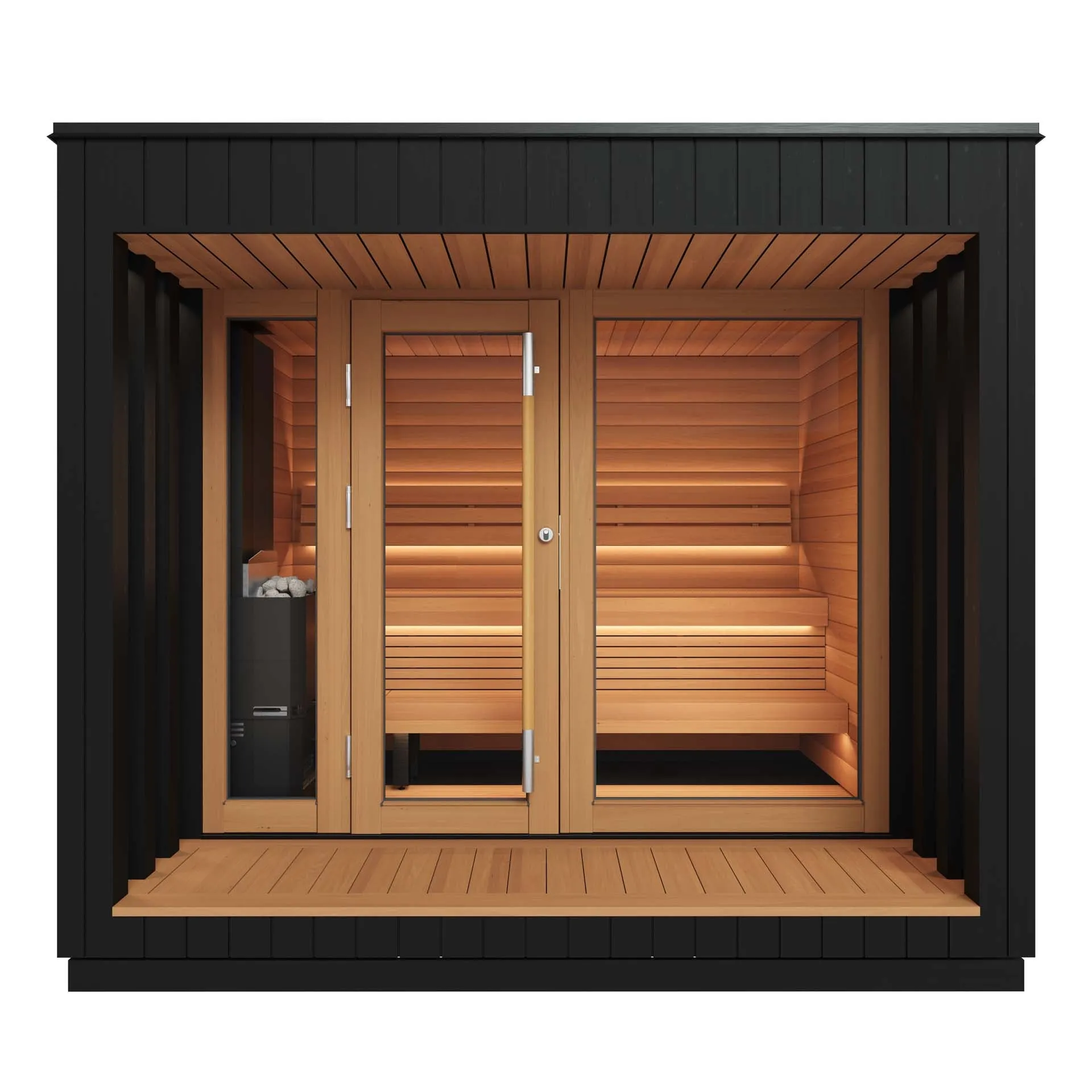 Saunum AirCube 3 Outdoor Sauna