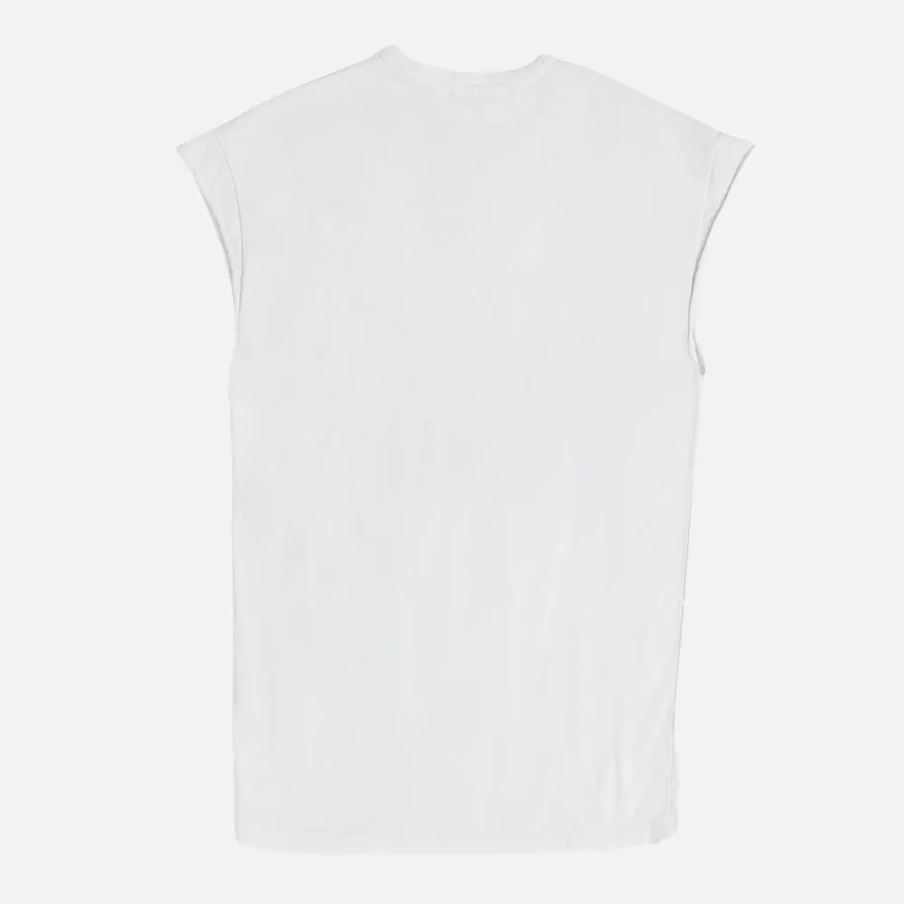 The Sleeveless Tee // Combed