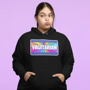 Vagitarian | LGBT  Merch | Unisex Lesbian Pride Hoodie