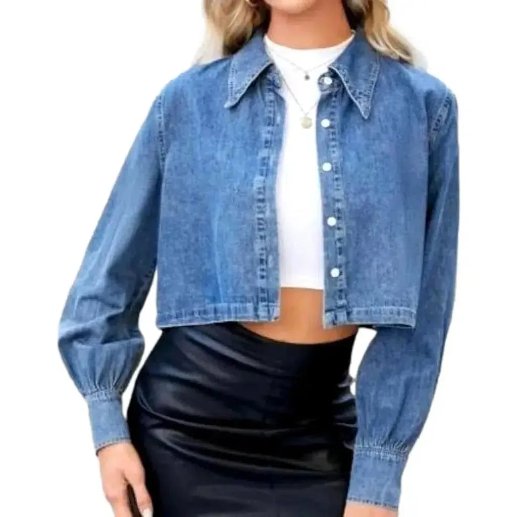 Vintage street women's denim jacket