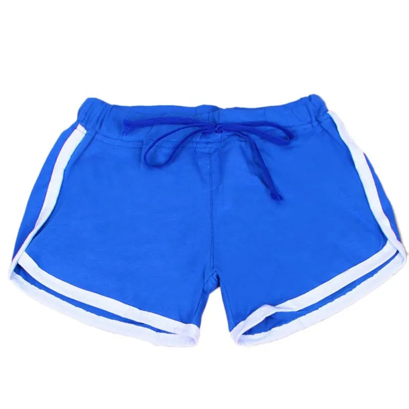 Yo-Ga  Drawstring Casual Loose Cotton Shorts