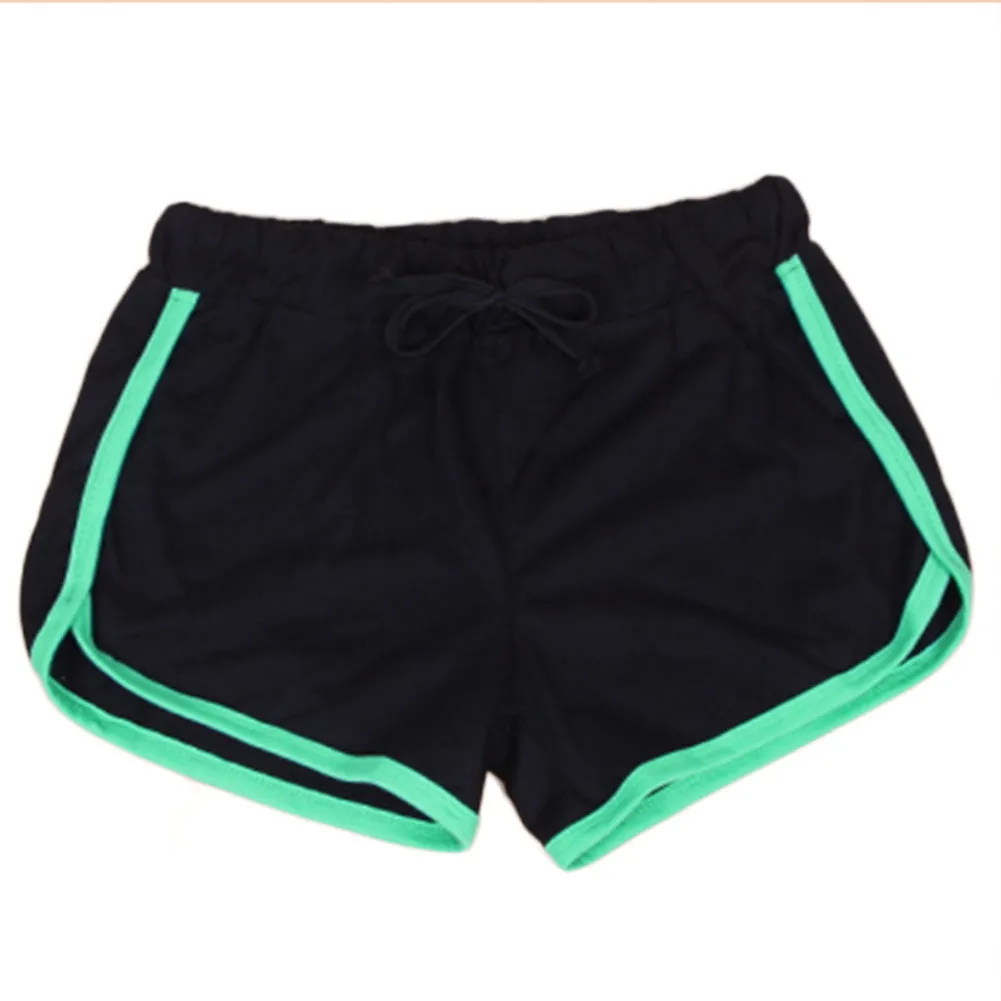 Yo-Ga  Drawstring Casual Loose Cotton Shorts